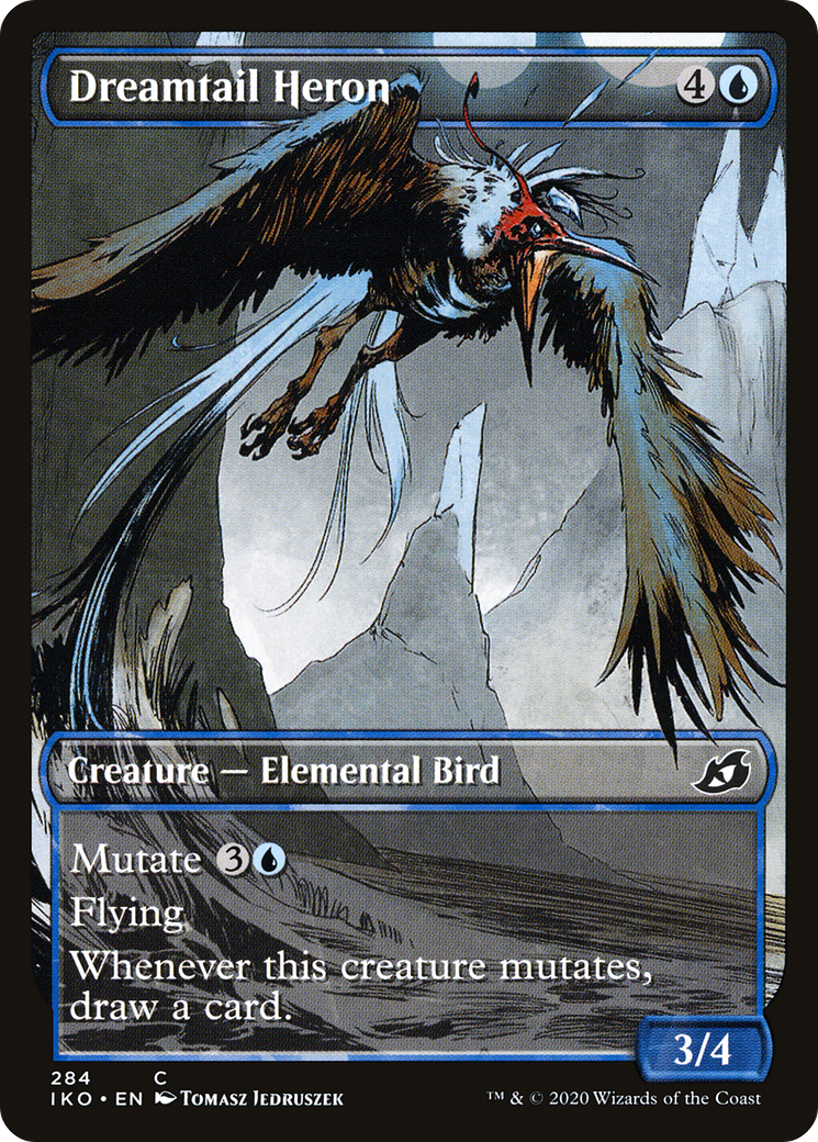 Image of Dreamtail Heron (Showcase) [Ikoria: Lair of Behemoths]