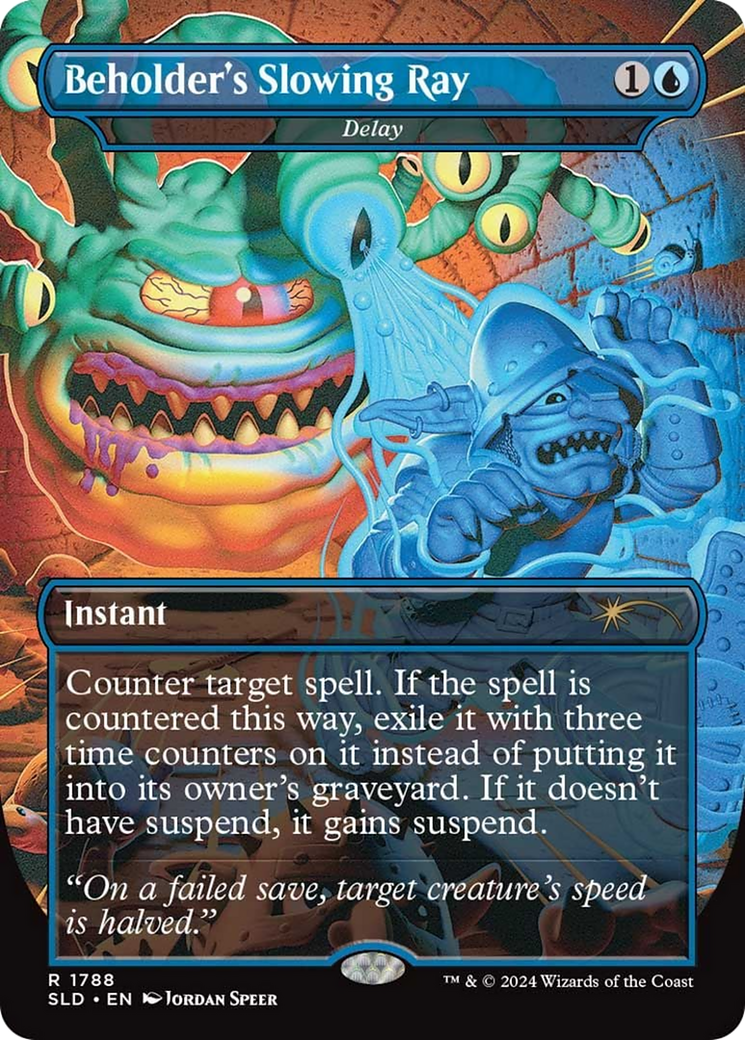 Image of Beholder's Slowing Ray - Delay [Secret Lair Drop Series]