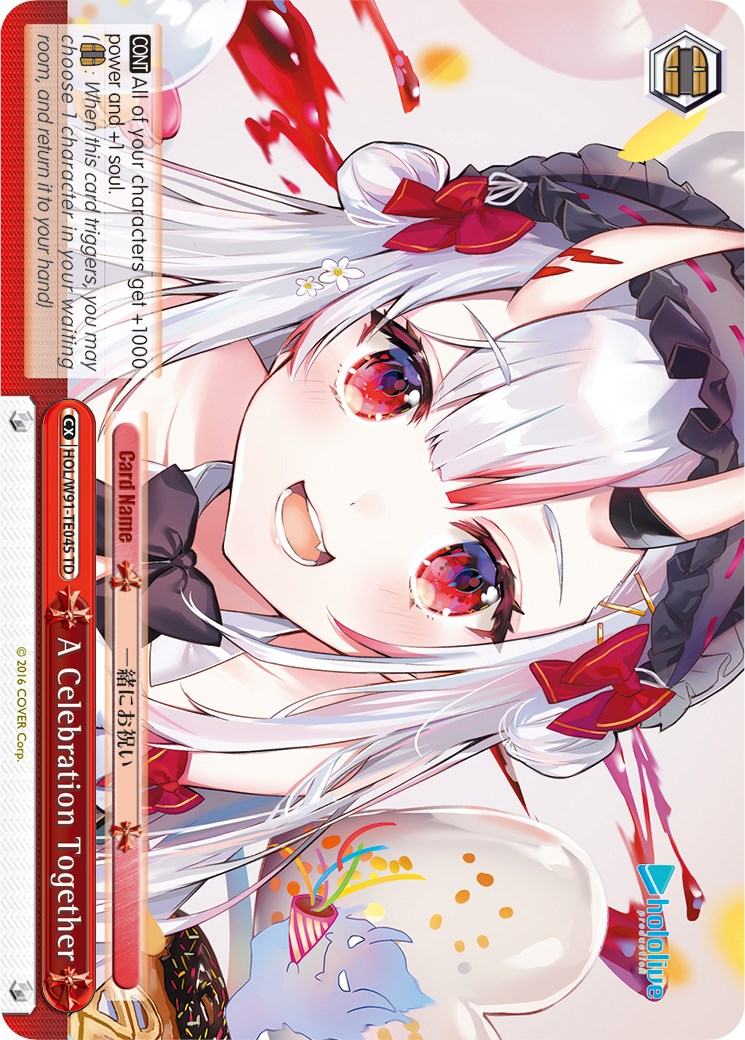 Image of A Celebration Together (HOL/W91-TE045 TD) [hololive production]