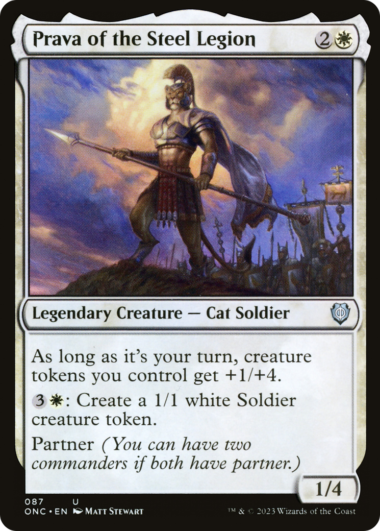 Image of Prava of the Steel Legion [Phyrexia: All Will Be One Commander]