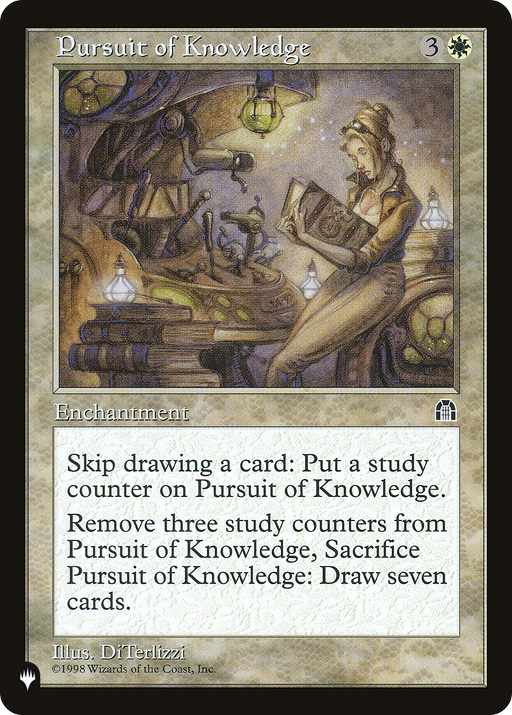 Image of Pursuit of Knowledge [The List]