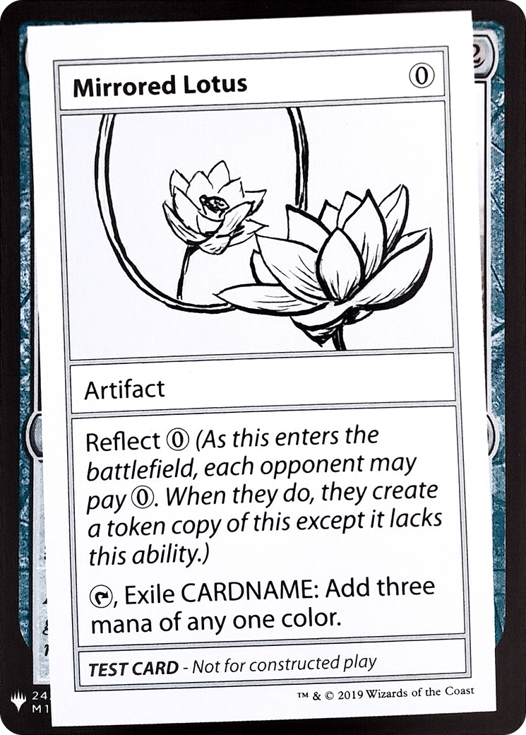 Image of Mirrored Lotus [Mystery Booster Playtest Cards]