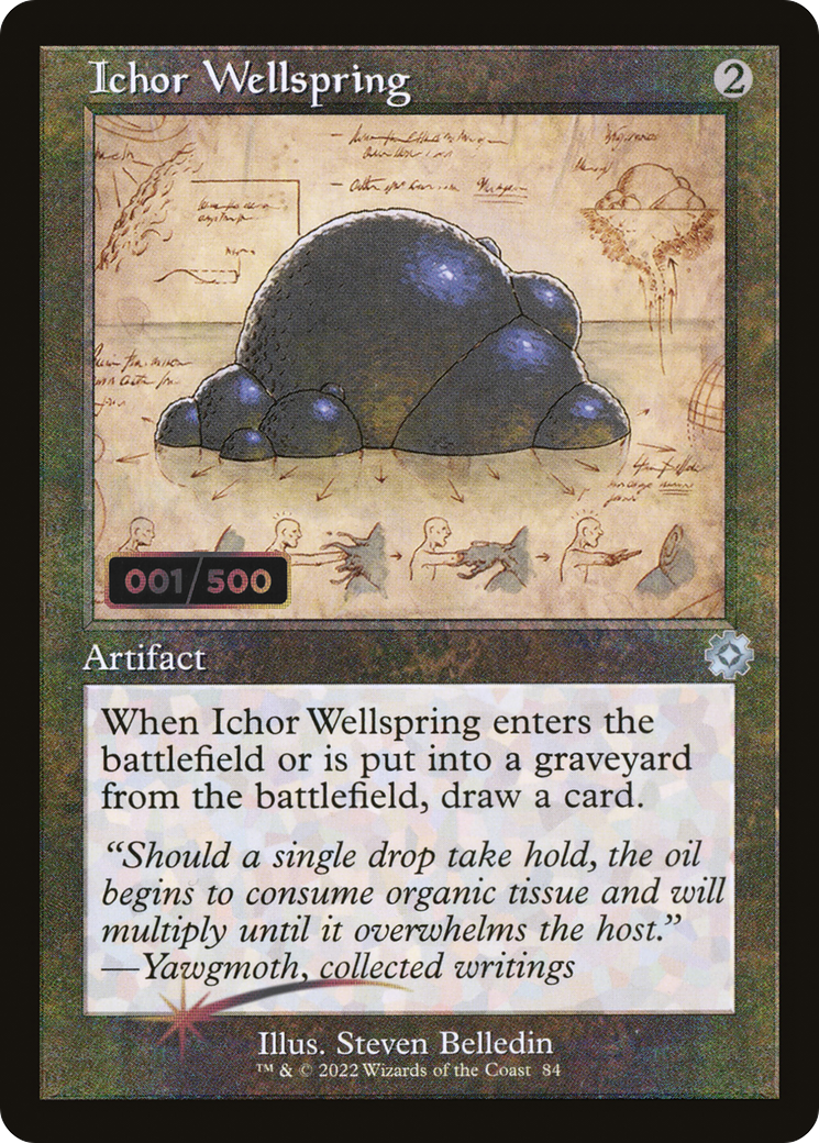 Image of Ichor Wellspring (Retro Schematic) (Serialized) [The Brothers' War Retro Artifacts]