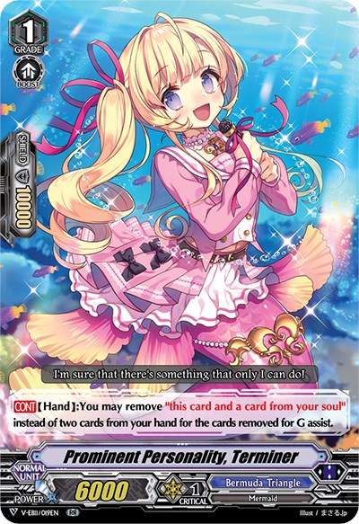 Image of Prominent Personality, Terminer (V-EB11/019EN) [Crystal Melody]