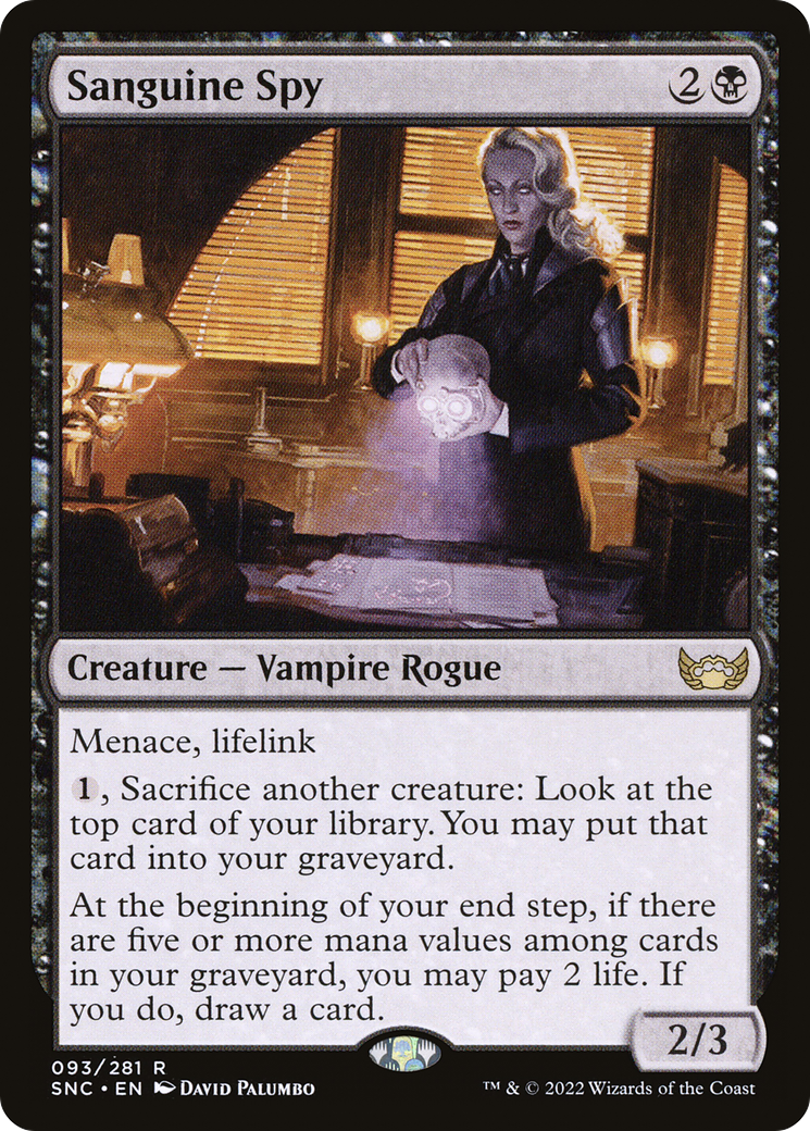 Image of Sanguine Spy [Streets of New Capenna]