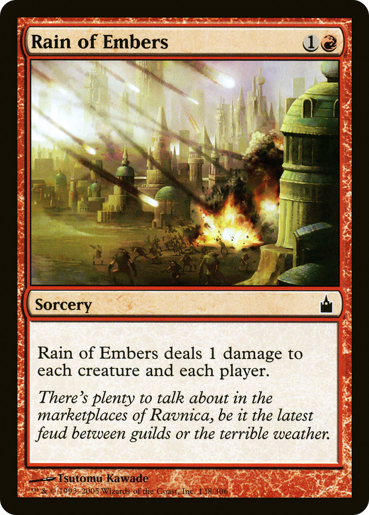 Image of Rain of Embers [Ravnica: City of Guilds]