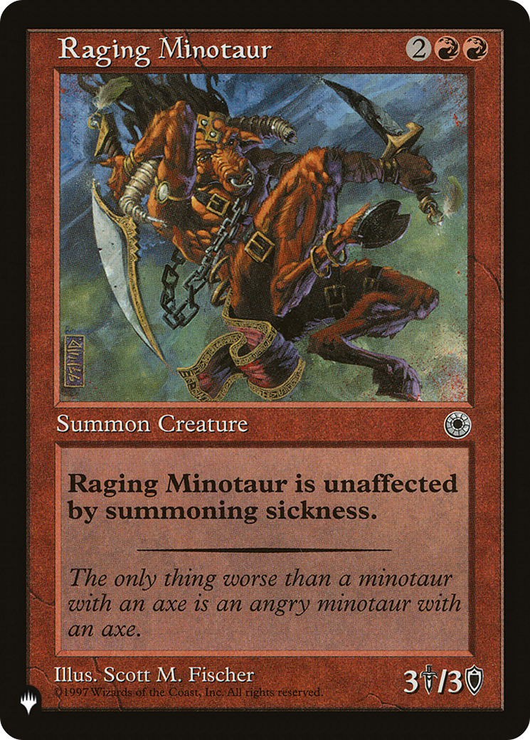 Image of Raging Minotaur [The List]
