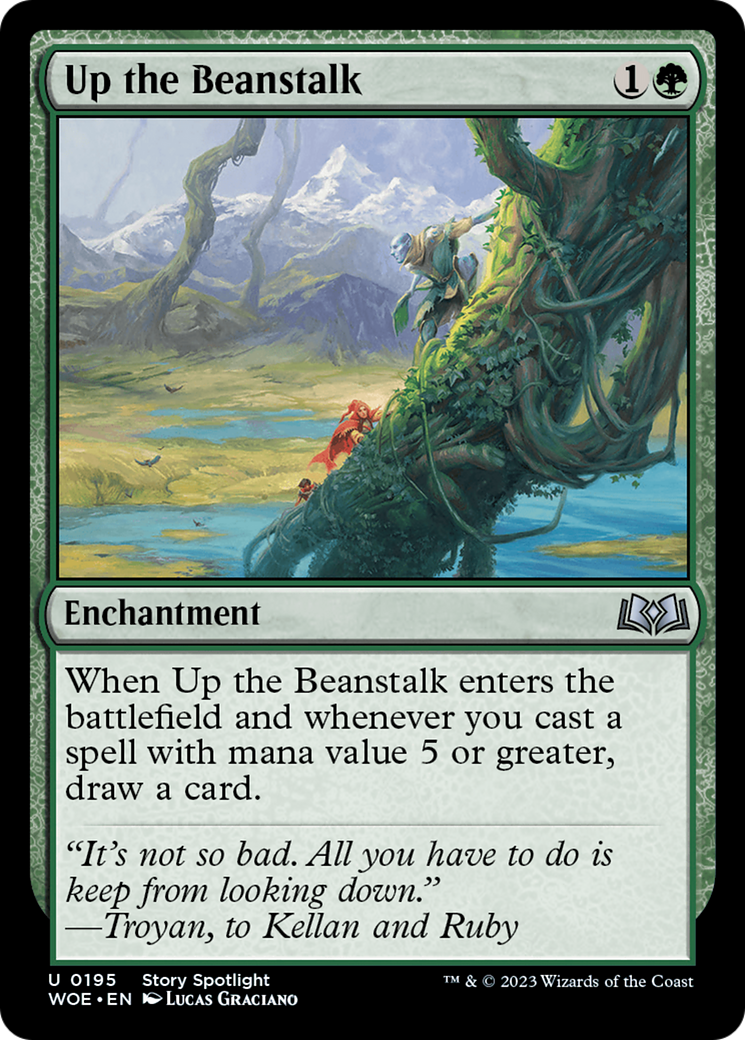 Image of Up the Beanstalk [Wilds of Eldraine]