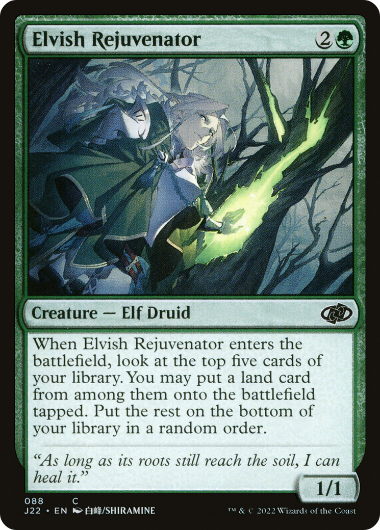Image of Elvish Rejuvenator [Jumpstart 2022]