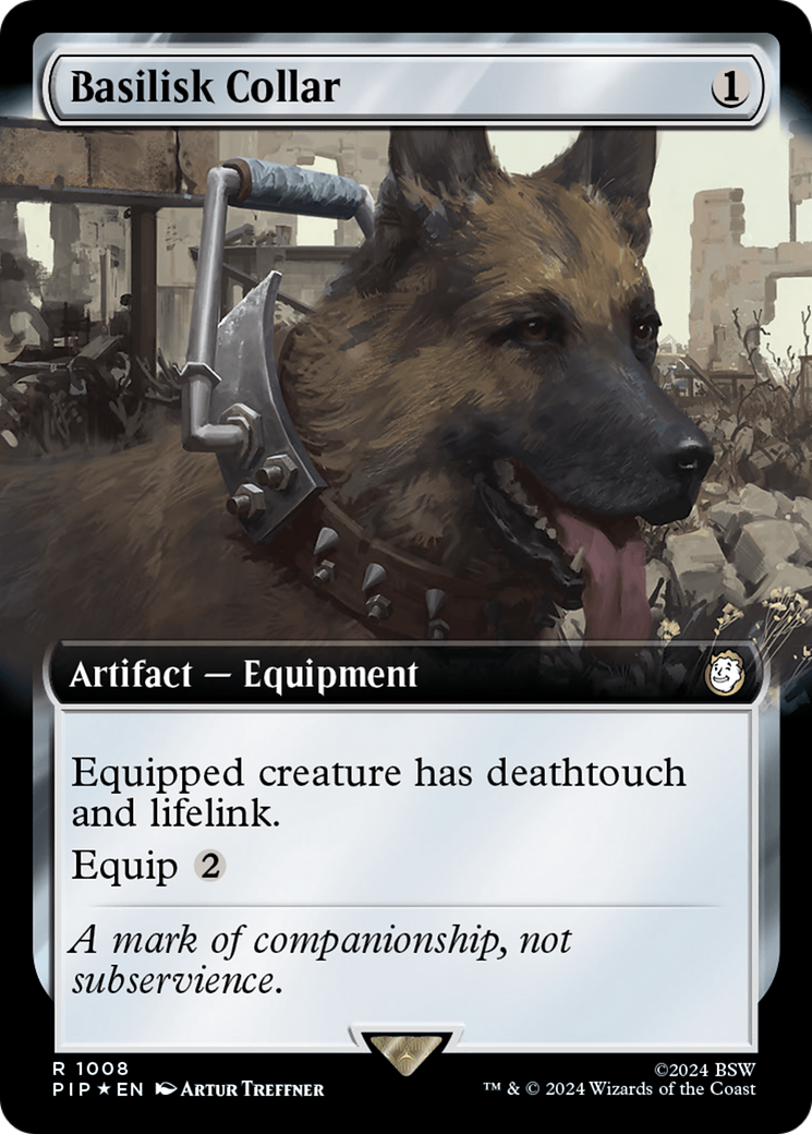 Image of Basilisk Collar (Extended Art) (Surge Foil) [Fallout]