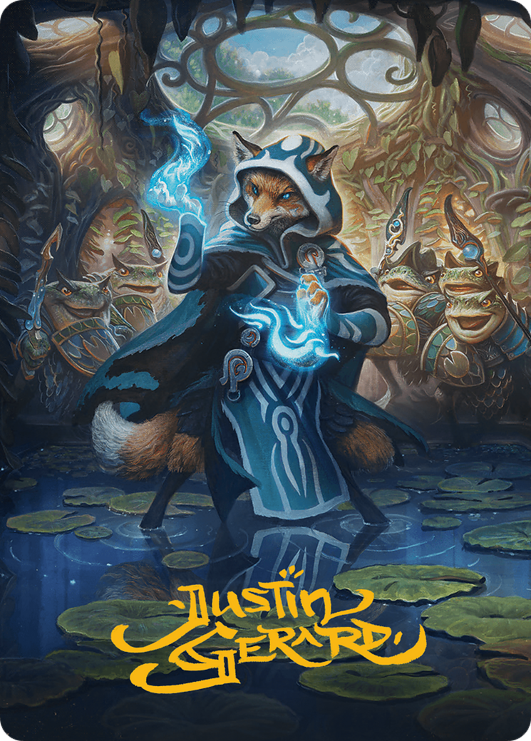 Image of Jace, the Mind Sculptor Art Card (Gold-Stamped Signature) [Bloomburrow Art Series]