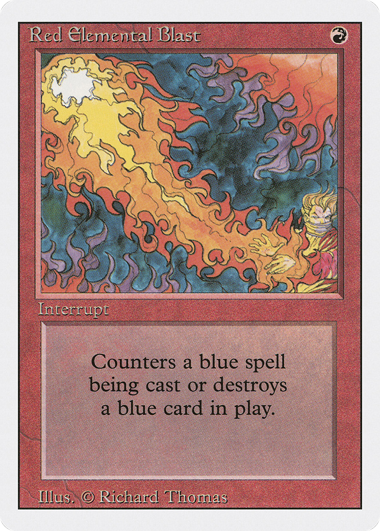 Image of Red Elemental Blast [Revised Edition]