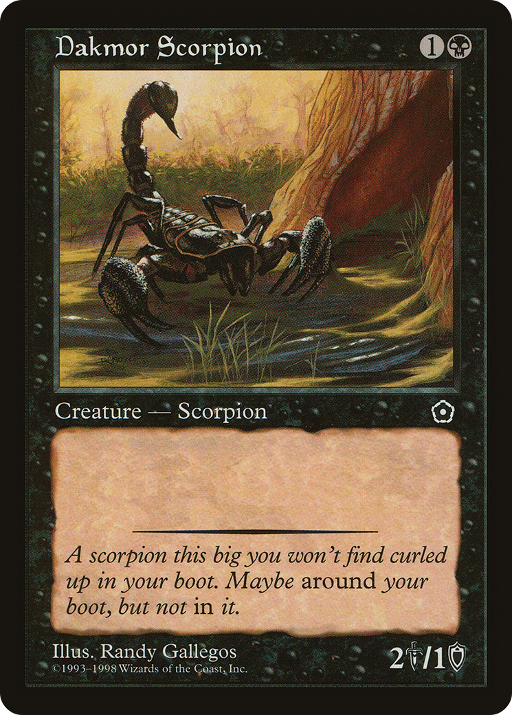 Image of Dakmor Scorpion [Portal Second Age]