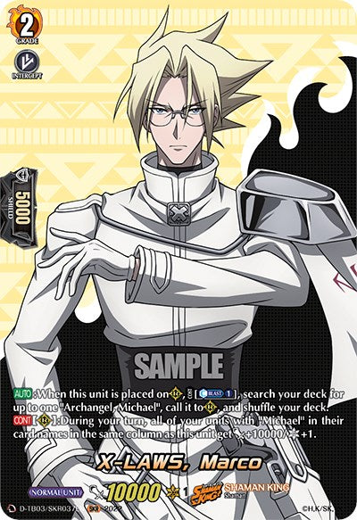 Image of X-LAWS, Marco (D-TB03/SKR037EN) [Shaman King]