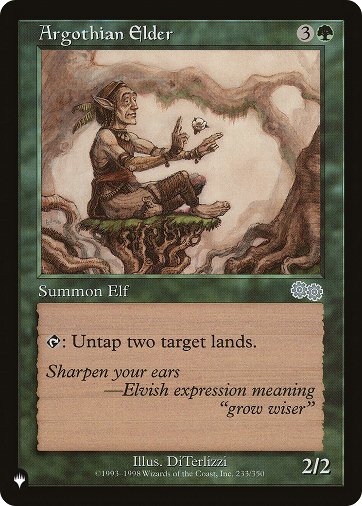Image of Argothian Elder [The List]