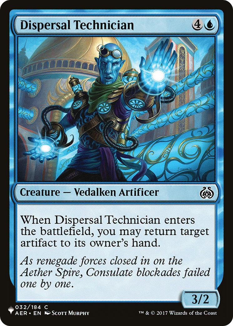 Image of Dispersal Technician [The List]