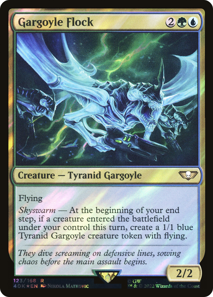Image of Gargoyle Flock (Surge Foil) [Warhammer 40,000]