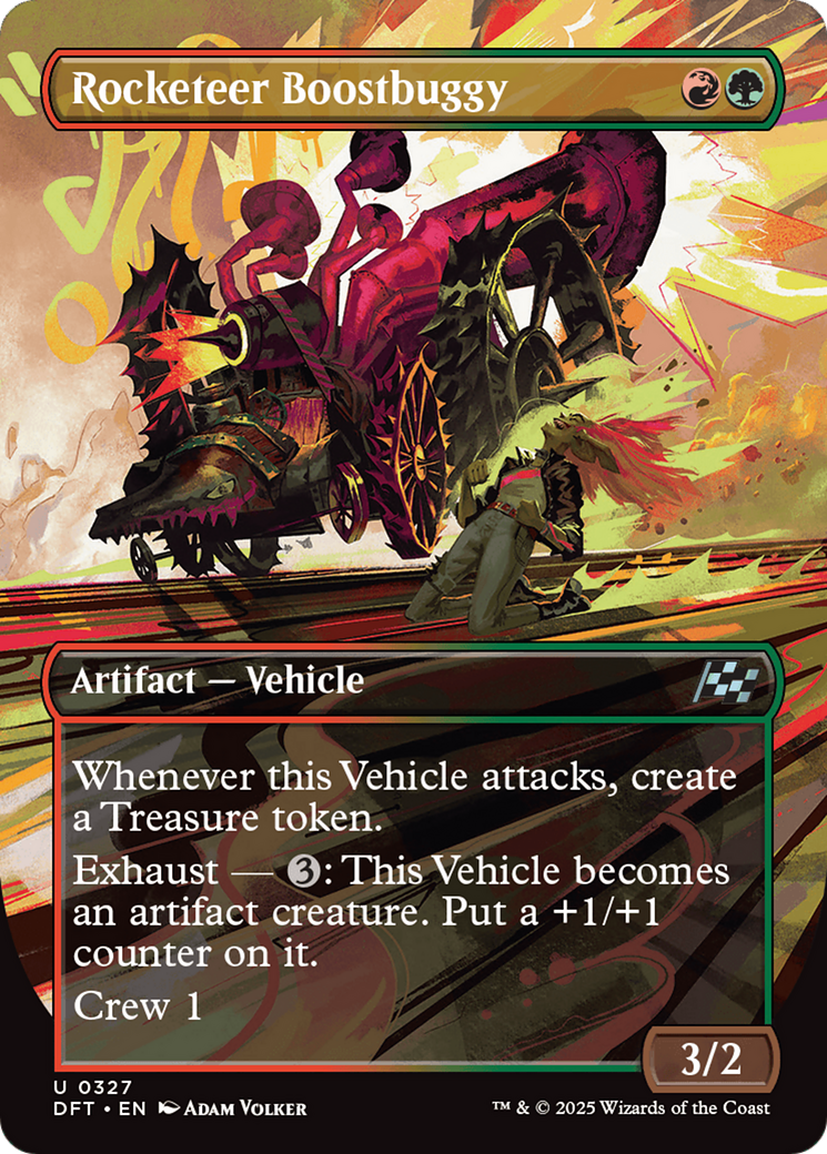 Image of Rocketeer Boostbuggy (Borderless) [Aetherdrift]