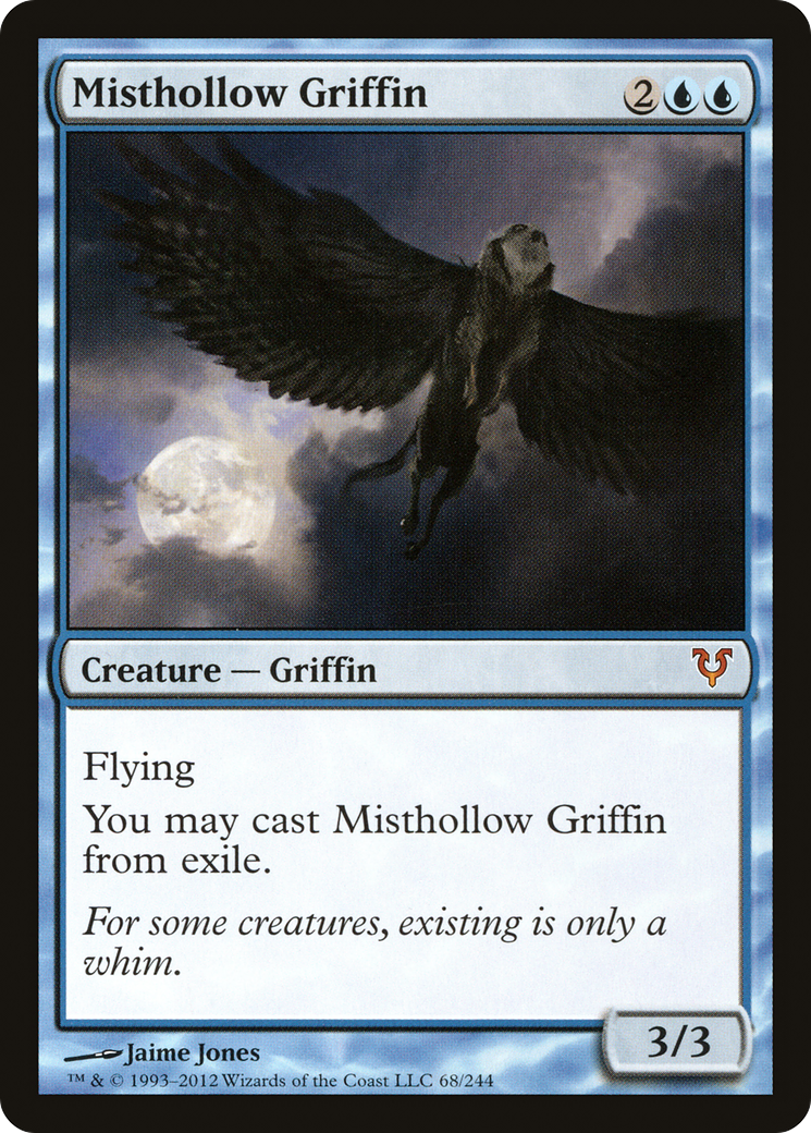 Image of Misthollow Griffin [Avacyn Restored]