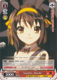 Image of Vocalist, Haruhi (SY/W08-E065 C) [The Melancholy of Haruhi Suzumiya]
