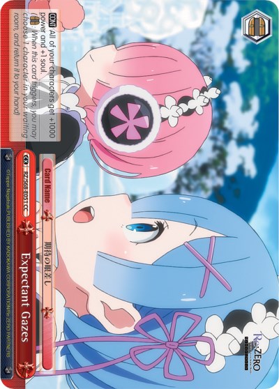 Image of Expectant Gazes (RZ/S68-E051 CC) [Re:ZERO Memory Snow]