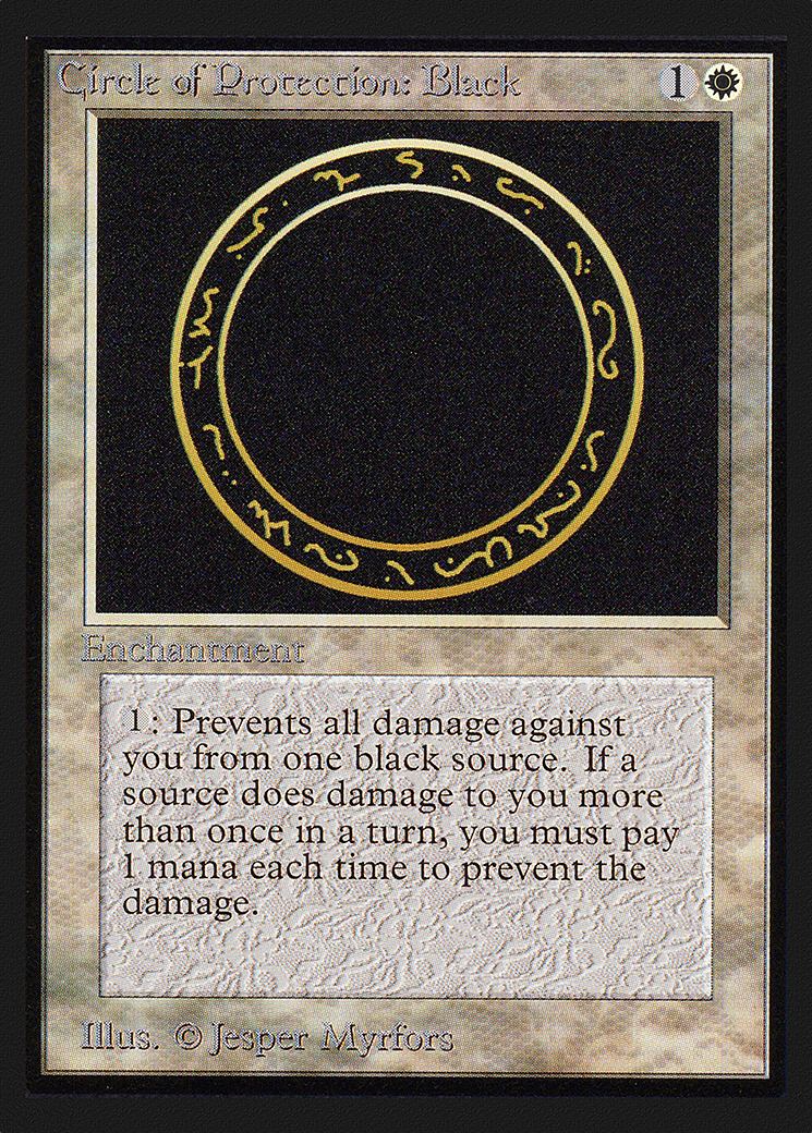 Image of Circle of Protection: Black [Collectors' Edition]