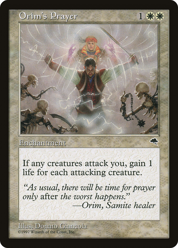 Image of Orim's Prayer [Tempest]