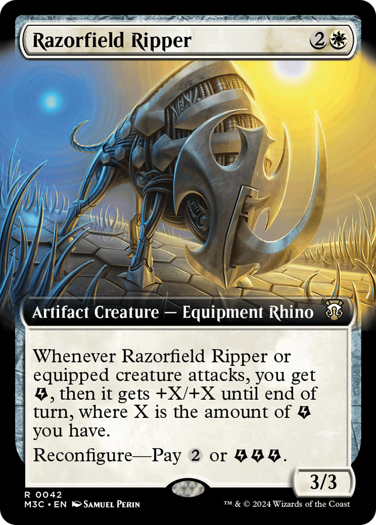 Image of Razorfield Ripper (Extended Art) [Modern Horizons 3 Commander]
