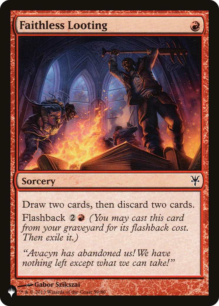 Image of Faithless Looting [The List]