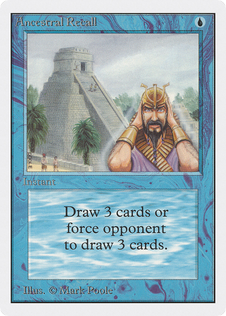 Image of Ancestral Recall [Unlimited Edition]