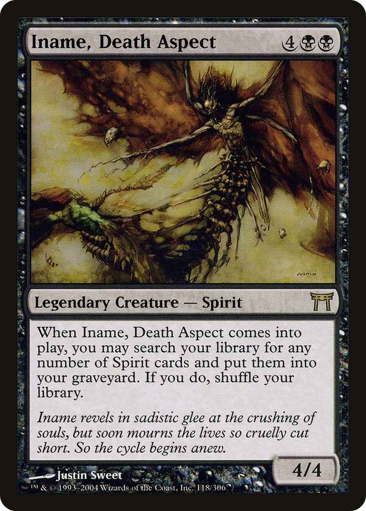 Image of Iname, Death Aspect [Champions of Kamigawa]