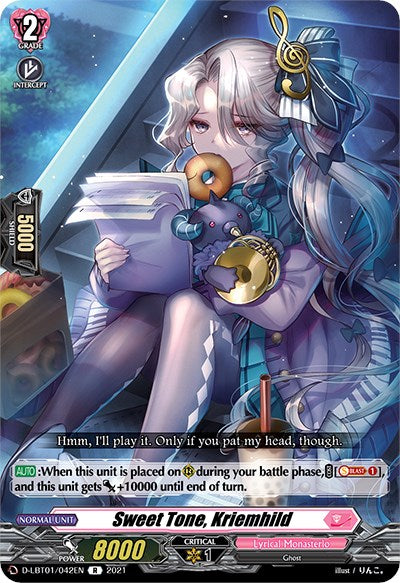Image of Sweet Tone, Kriemhild (D-LBT01/042EN) [Lyrical Melody]