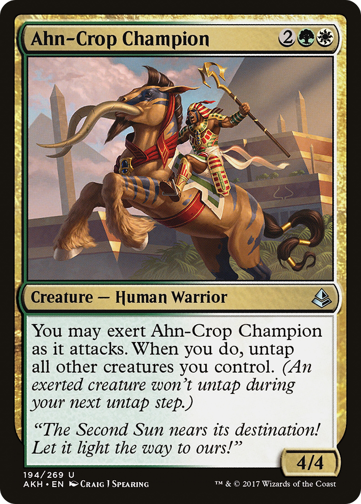 Image of Ahn-Crop Champion [Amonkhet]