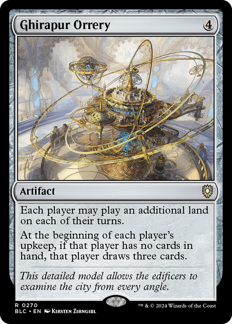 Image of Ghirapur Orrery [Bloomburrow Commander]