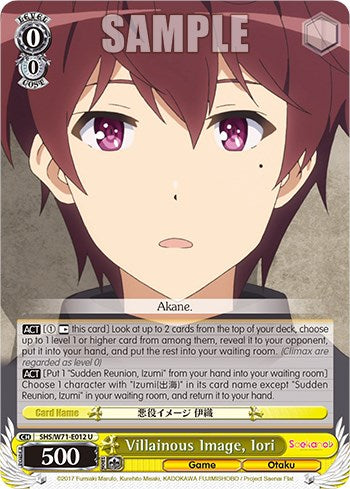 Image of Villainous Image, Iori [Saekano How to Raise a Boring Girlfriend. flat]