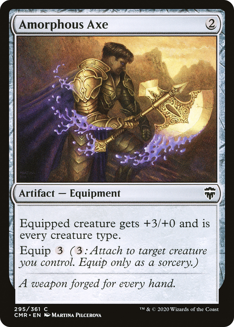 Image of Amorphous Axe [Commander Legends]