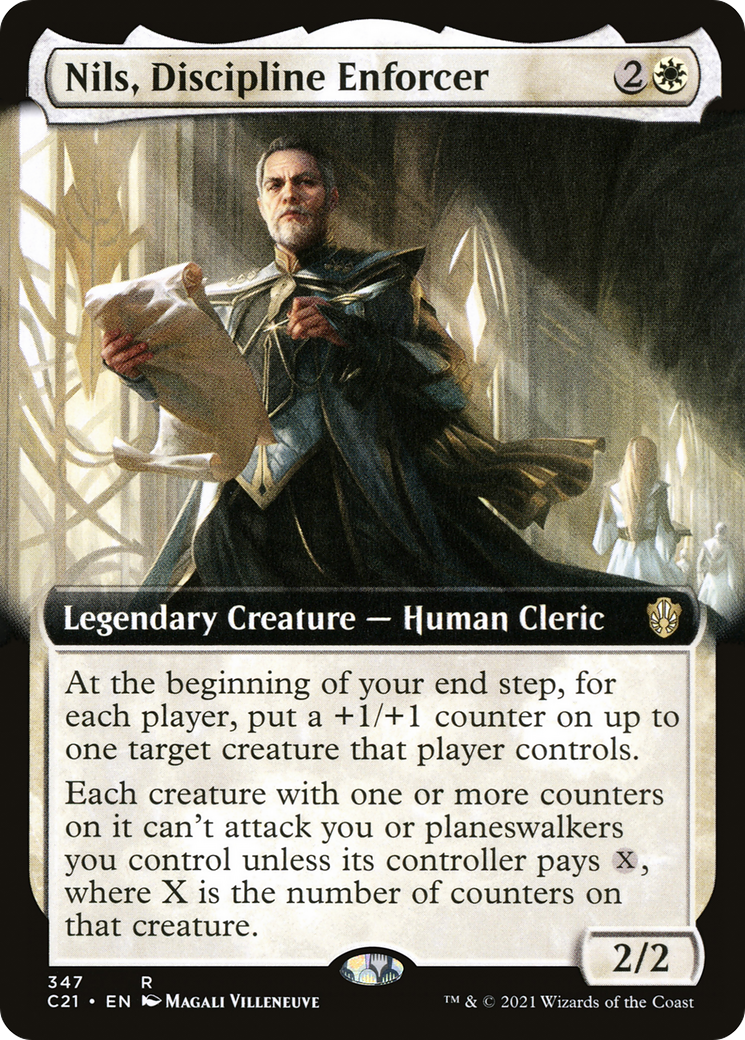 Image of Nils, Discipline Enforcer (Extended Art) [Commander 2021]
