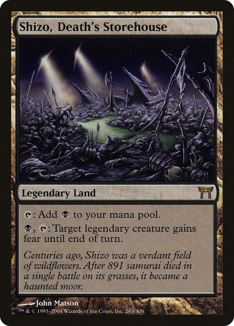 Image of Shizo, Death's Storehouse [Champions of Kamigawa]