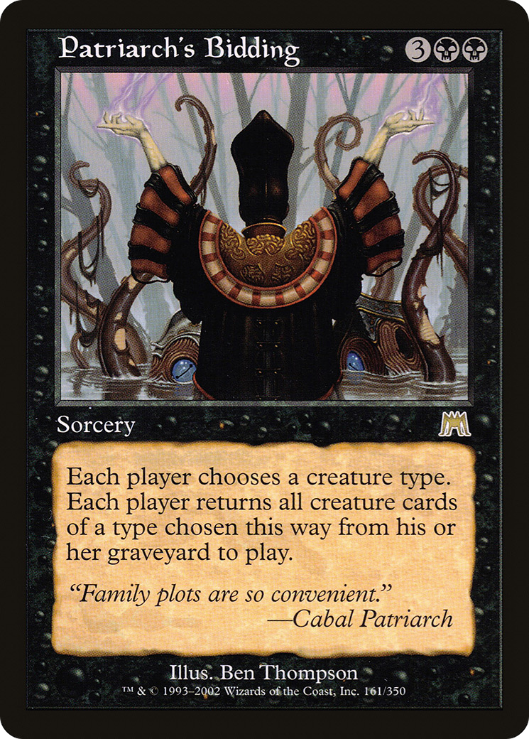 Image of Patriarch's Bidding [Onslaught]