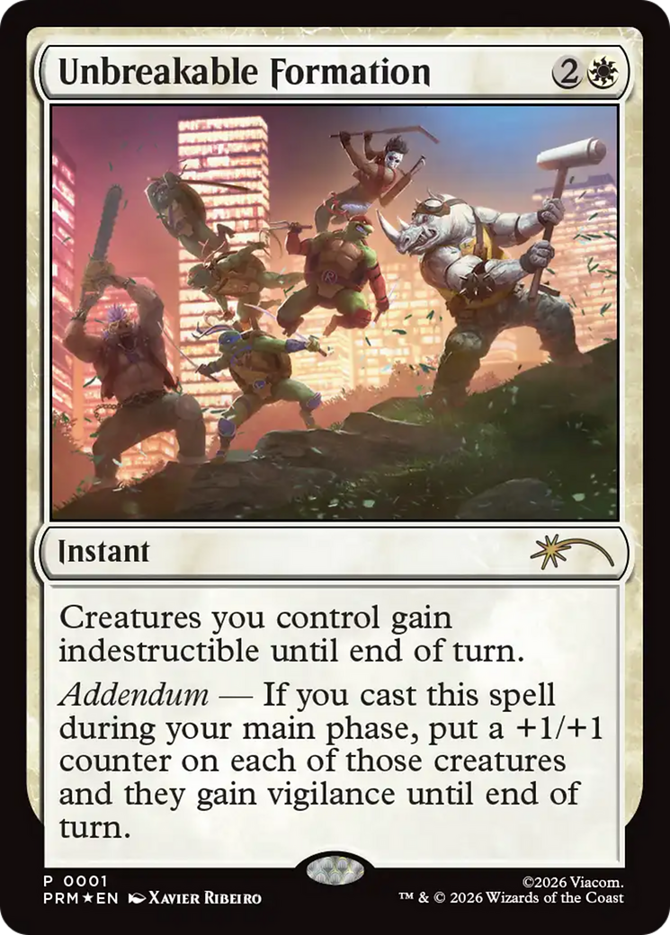Image of Unbreakable Formation [Media Promos]