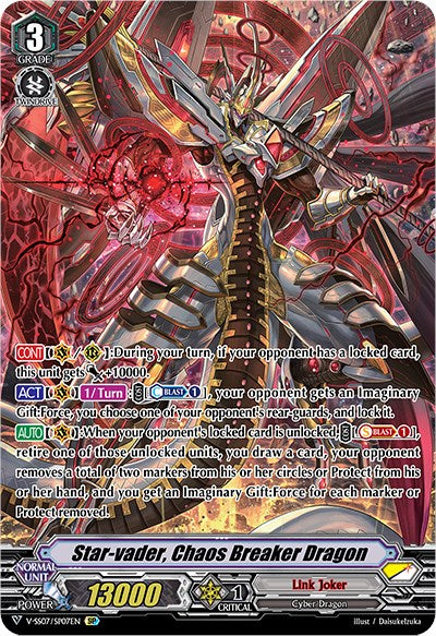 Image of Star-vader, Chaos Breaker Dragon (V-SS07/SP07EN) [Clan Selection Plus Vol.1]