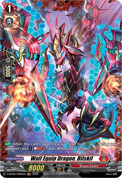 Image of Wall Equip Dragon, Bilskil (D-BT06/FR05EN) [Blazing Dragon Reborn]