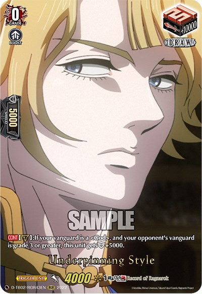 Image of Underpinning Style (43) (D-TB02/RGR43EN) [Record of Ragnarok]