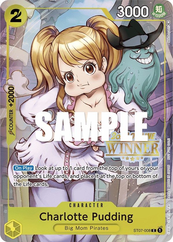 Image of Charlotte Pudding (Offline Regional 2023) [Winner] [One Piece Promotion Cards]