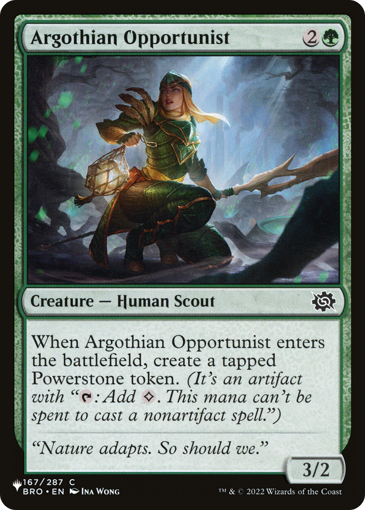 Image of Argothian Opportunist [The List]