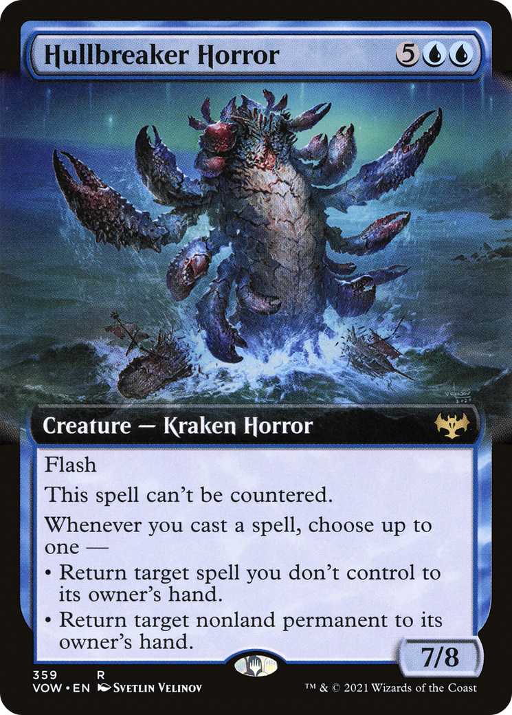 Image of Hullbreaker Horror (Extended Art) [Innistrad: Crimson Vow]