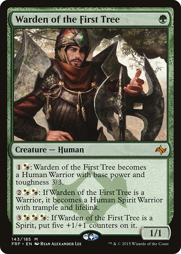 Image of Warden of the First Tree [Fate Reforged]