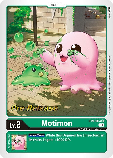 Image of Motimon [BT9-004] [X Record Pre-Release Promos]