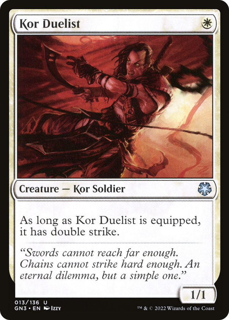 Image of Kor Duelist [Game Night: Free-for-All]