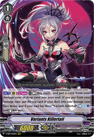 Image of Variants Killertail (V-SS07/055EN) [Clan Selection Plus Vol.1]